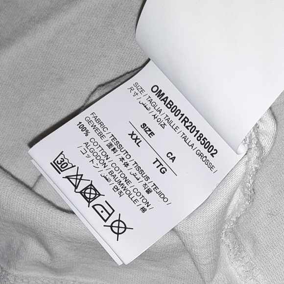 NWT MEN'S OFF-WHITE TAPE ARROWS T-SHIRT - Picture 11 of 13